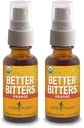 허브 Pharm Better Bitters 인증 유기 소화기, 오렌지, 1 Ounce (팩 2)