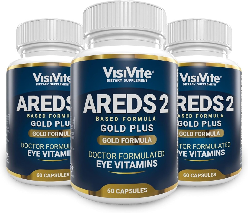 의사는 Zeaxanthin Plus Lutein - Bilberry 및 Grape Seed Extract - Macular Health Formula - 60 Eye Supplement Capsules와 함께 AREDS 2 Plus Eye Vitamin을 공식화했습니다.