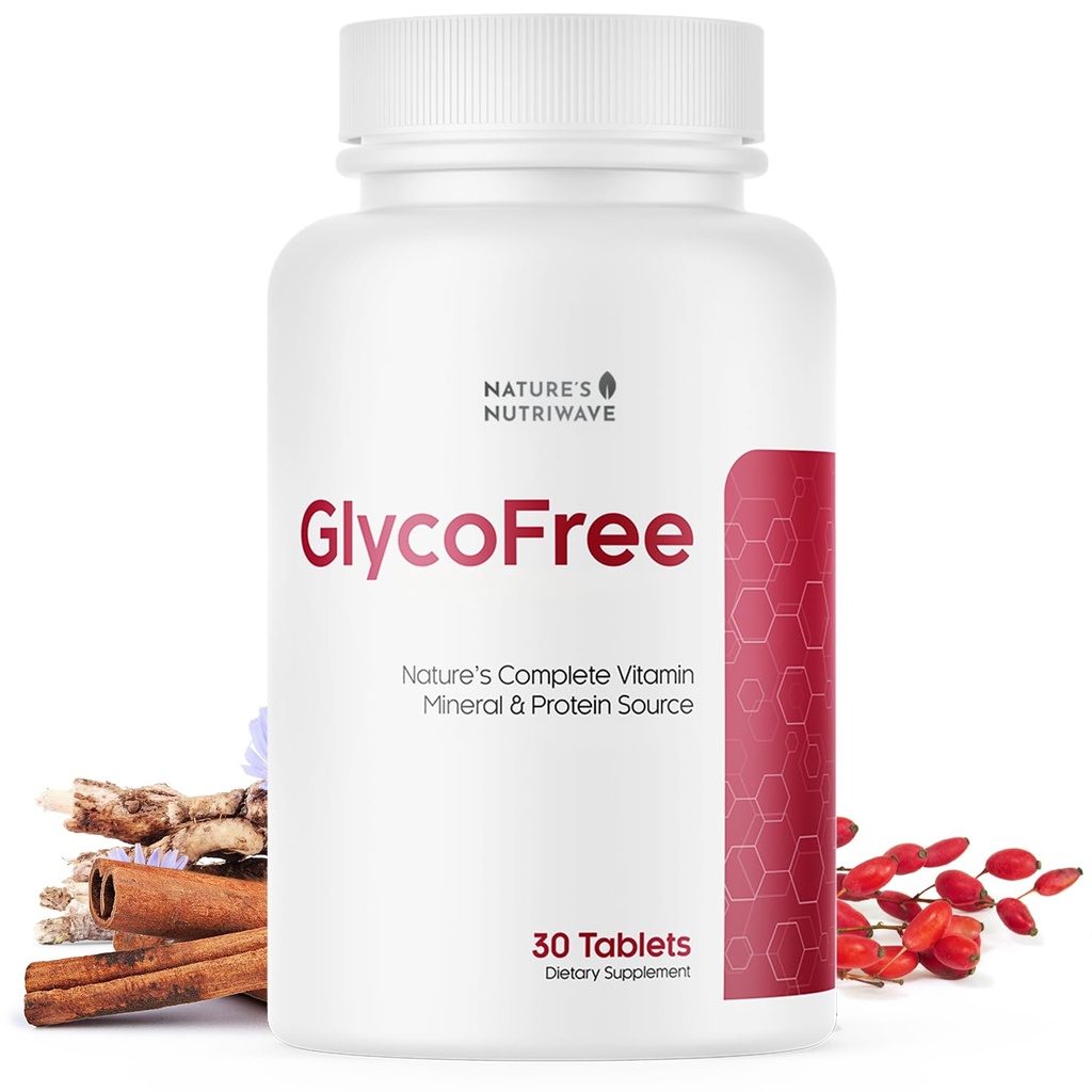 GLYCOFREE 보충교재, Berberine, Bitter Melon, Cinnamon, Inulin를 가진 자연적인 식물 기초 혼합 | Non-GMO, 미국에서 만드는 - 30의 정제, 1 달 공급