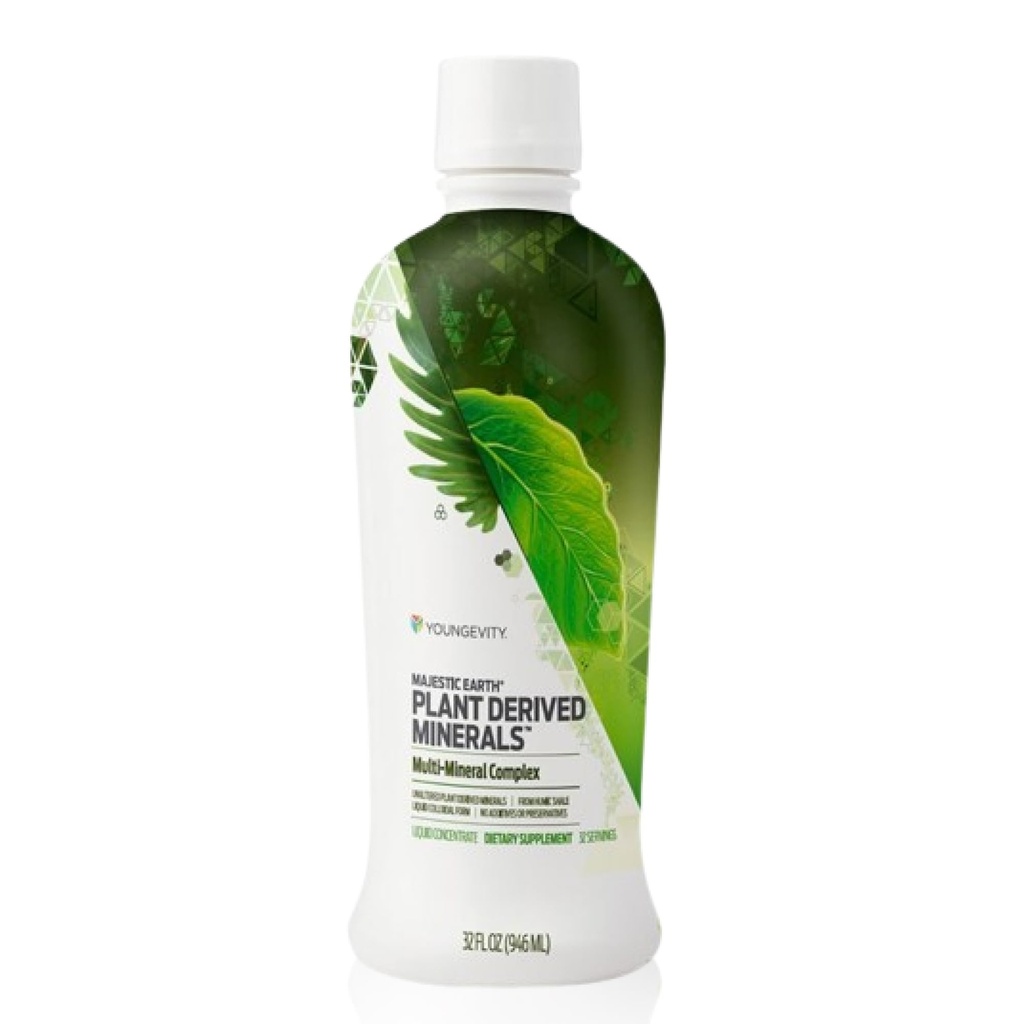 Youngevity Plant 분산 광물 멀티 - 광물 복합재 | Humic Shale | Liquid Colloidal Form | 32 서빙 (32 유체 Oz)