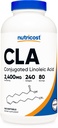 Nutricost CLA (주류 Linoleic 산) 800mg, 240 Softgels