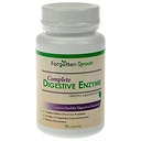 2 억 Probiotics와 소화 효소 - Non-GMO - 13 채식 소스 효소 - 90 캡슐 - Dietary Supplement by Forgotten Sprouts