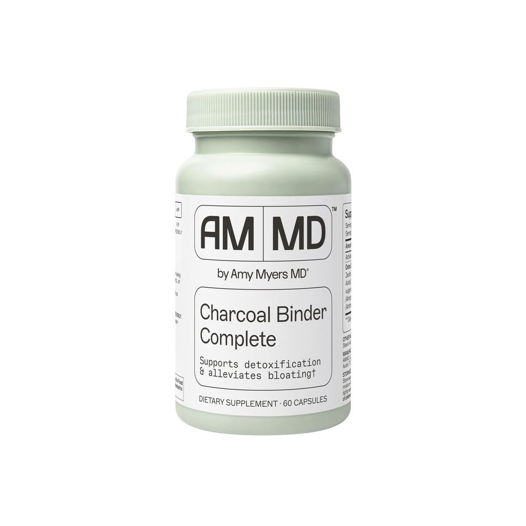 Myers Way Protocol의 코코넛 숯 캡슐 - 천연 활성 숯, 가스 Reliever 및 곰팡이 / Toxins의 Affects에 대한 지원 - Dietary Supplement 60 캡슐, 30 서빙 - 박사. Amy Myers