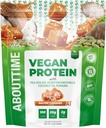 시간에 관하여 Vegan 단백질 분말 20g 소금물에 절인 Caramel, 자연적인 성분, 비 GMO, 근거한 식물, 글루텐 자유로운, Soy 자유로운, 낙농장, 32의 서빙