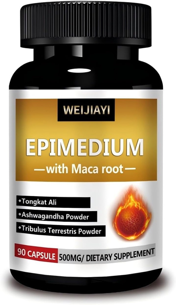 Epimedium은 남성 성 기능을 강화 할 수 있습니다. Super Epimedium은 Dongge Ali, Saw Palm, Ginseng 및 Black maca Root에서 추출물과 결합 된 서빙 당 500 밀리그램을 함유 한 슈퍼 Epimedium은 ...