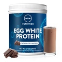 MRM Nutrition Egg White Protein | 초콜렛 맛 | 23g Fat-Free Protein | 소화 효소가있는 | 가장 높은 생물학적 가치 | 임상 시험 | 10 서빙
