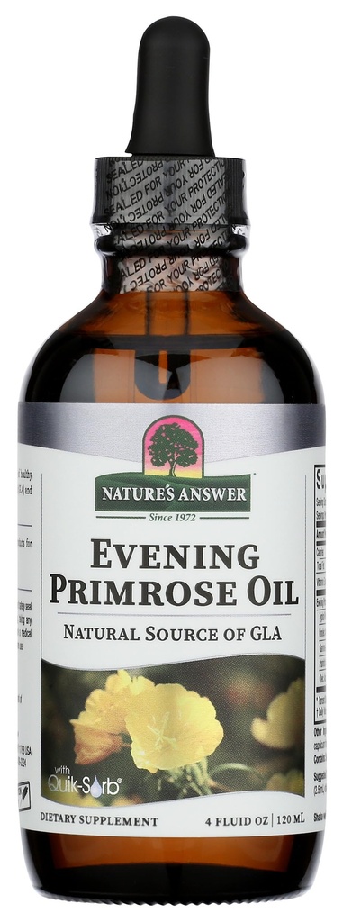 자연의 대답 액체 저녁 Primrose 기름 4oz 액체 | 찬 압박되는 | 머리, 피부, 못을 위한 근본적인 모든 자연적인 Moisturizer | Rosacea Psoriasis Eczema 안전 | 단 하나 조사