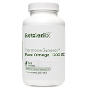 호르몬Synergy 오메가 1300의 EC 물고기 기름 Softgels - 강화된 흡수를 가진 높 Strength 오메가 3 보충교재 - 확인되는 IFOS, Enteric는, 600mg EPA, 260mg DHA - 120 조사를 입혔습니다