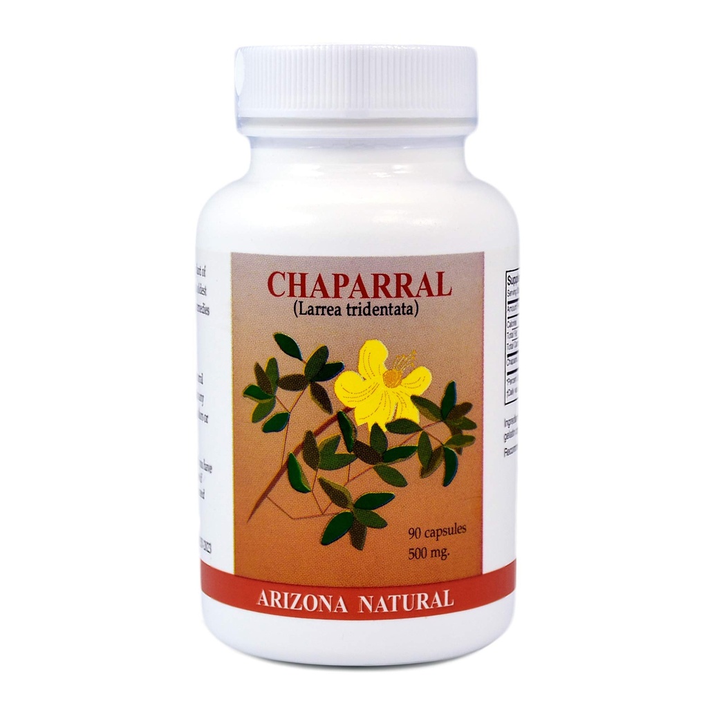 Chaparral (Larrea Tridentata) 500 mg, 90 캡슐