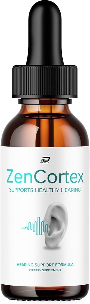 ZenCortex Tinnitus Ear Drops - ZenCortex 24, Zen Cortex Liquid Drops, ZenCortex 리뷰, 귀 구호를위한 ZenCortex 드롭 (1 팩 - 1 개월 공급)