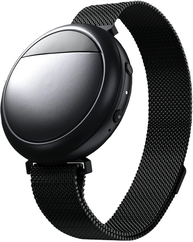 Embr Wave Cooling bracelet - 따뜻한 팔찌 - 맞춤 열 구호 - 핫 플래시, 나이트 스웨터, 수면, 긴장을 관리 - 임상 입증 - 충전식 - 블랙