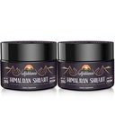 Ajoblanco 600mg 자연적인 Himalayan 유기 Shilajit 수지 - 에너지, 힘 & 면제를 위한 높은 힘에 있는 유기 Ayurvedic 혼합을 가진 Himalayan 금 Shilajit 수지, 2의 팩
