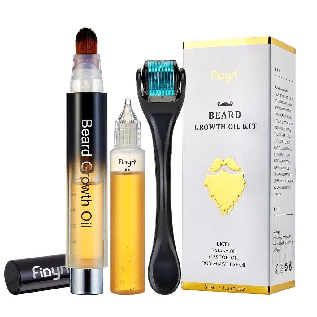 Beard Oil - 자연의 치료 얼굴의 Beard Oil Kit 용 Men 그를 Boyfriend 남편