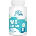 Liposomal NAD+ 보충교재 1000 mg | 가장 높은 NAD Pontecy | 최대 흡수 | 순수한 NAD 보충교재 | 에너지와 DNA 수선, 노후화, 뇌 기능 | 60 Softgels