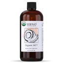 HBNO 유기 MCT 기름 16 oz (475ml) 가치 크기 - 샐러드 드레싱, 입술 balms, 얼굴 세척, 로션, 스킨 케어 및 헤어 케어 제품에 이상적입니다.