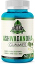 Ashwagandha Gummies - 60 Count - 혼합 Berry, KSM-66, Vegan, 공장 기반, 비 GMO, 글루텐 프리 & 젤라틴 무료 휴식