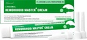Ebanel 5% 리도카인 치질 처리 크림 Witch Hazel, Phenylephrine, 말 Chestnut, 비타민 B6, 산화 아연, 외부 및 내부 치질 처리 화상 이발 진통 항문 크림