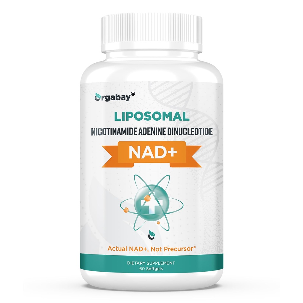 Orgabay Liposomal NAD + 보충 500 mg, 높은 흡수, TMG 250 mg, Nicotinamide Riboside, 지원 세포 에너지, 건강한 노후화 인후화 인후화 인후화 인후화 인후화 인후화 인후화 인후화 인후화 인후화 인후화 인후화 인후화 인후화 인후화 인후화 인후화 인민 공화국