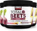 FORCE FACTOR Total Beets Energy Drink Mix 3-Pack, Superfood Beet Root Powder, Nitrates to Boost Energy, Support Circulation, Blood Flow, Nitric Oxide 및 Stamina, Heart Health Supplement, 90 서빙
