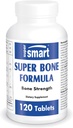SuperSmart - Super Bone Formula (Advanced Complex) - 칼슘, 마그네슘, 비타민 K2, D3 및 Strontium Supplement | 비 GMO 및 글루텐 무료 - 120 기타 제품