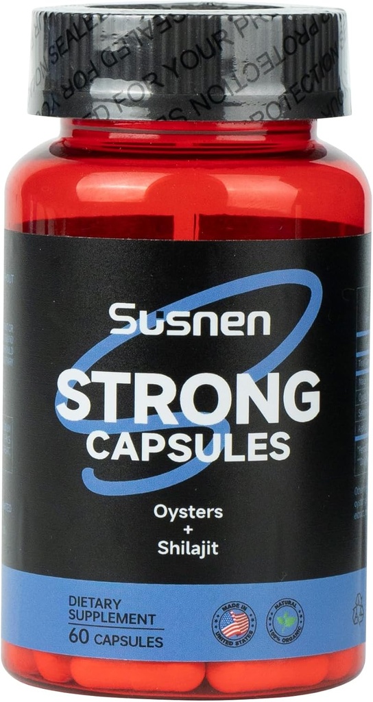 Oyster Titanium Seaweed Extract, Minerals, Promotes Absorption, Male Energy Supplement, Strengthens The Body 및 인체에 천연 에너지를 제공합니다. (60 캡슐)