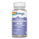 SOLARAY Hyaluronic Acid Triple Strength - 피부 탄력성 및 펌웨어 지원 - Plus Vitamin C - Lab Verified, 60 Day Money-Back Guarantee, 30 서빙, 30 VegCaps