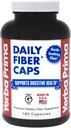 Yerba Prima Daily Fiber Caps - 180 캡슐 - 수용성 및 불용성 규정식 섬유 보충 - Colon Cleanse - Gut Health - Vegan, Non-GMO, 글루텐 프리