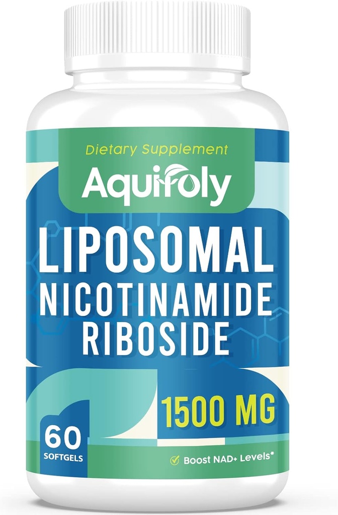 Liposomal Nicotinamide Riboside 보충교재 최대 흡수를 위한 TMG와 Pterostilbene를 가진 2000 mg, NAD+, 세포질 에너지 및 나이 방위, 60 Softgels를 밀어주는, 우량한