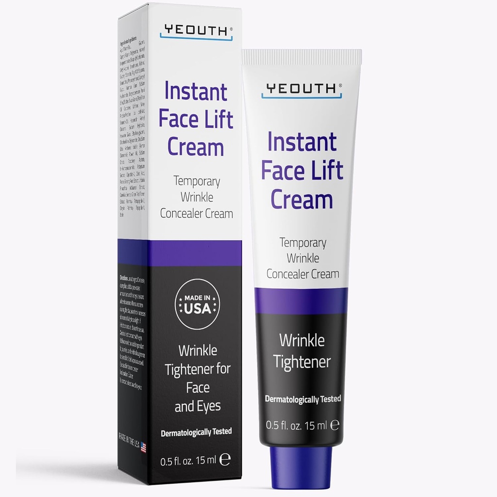 YEOUTH 즉시 얼굴 상승 크림, 여자를 위한 눈 크림의 밑에, 바짝 죄고 드는 컨실러 15ml