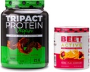 Vegan Protein Shakes, Chocolate Peanut Butter (20 서빙) & Beet Active, Passion Fruit flavor (30 서빙)