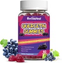 Quercetin Gummies 1200MG의 Bromelain, 아연 비타민 C, 성인 & Kid를 위한 Quercetin 보충교재 Gummies, 60 Vegan Gummies를 가진 Quercetin Gummies