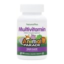 Natures Plus Animal Parade Children's Chewable Multivitamin - 포도 맛 - 90 동물 모양 정제 - 건강 및 웰빙 촉진 - 채식주의, 글루텐 무료 - 45 서빙