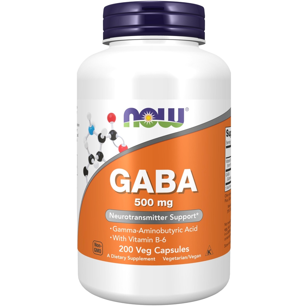 지금 GABA 500 mg, 200 Veg 캡슐