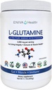 Eniva Health L-Glutamine Pure Powder, Unflavored (101 서빙) | Vegan, Gluten-Free, Sugar-Free, Non-GMO | 의사-Formulated, USA Made | Gut Health, Leaky Gut, Bloating, 근육 건강, 면역 체계