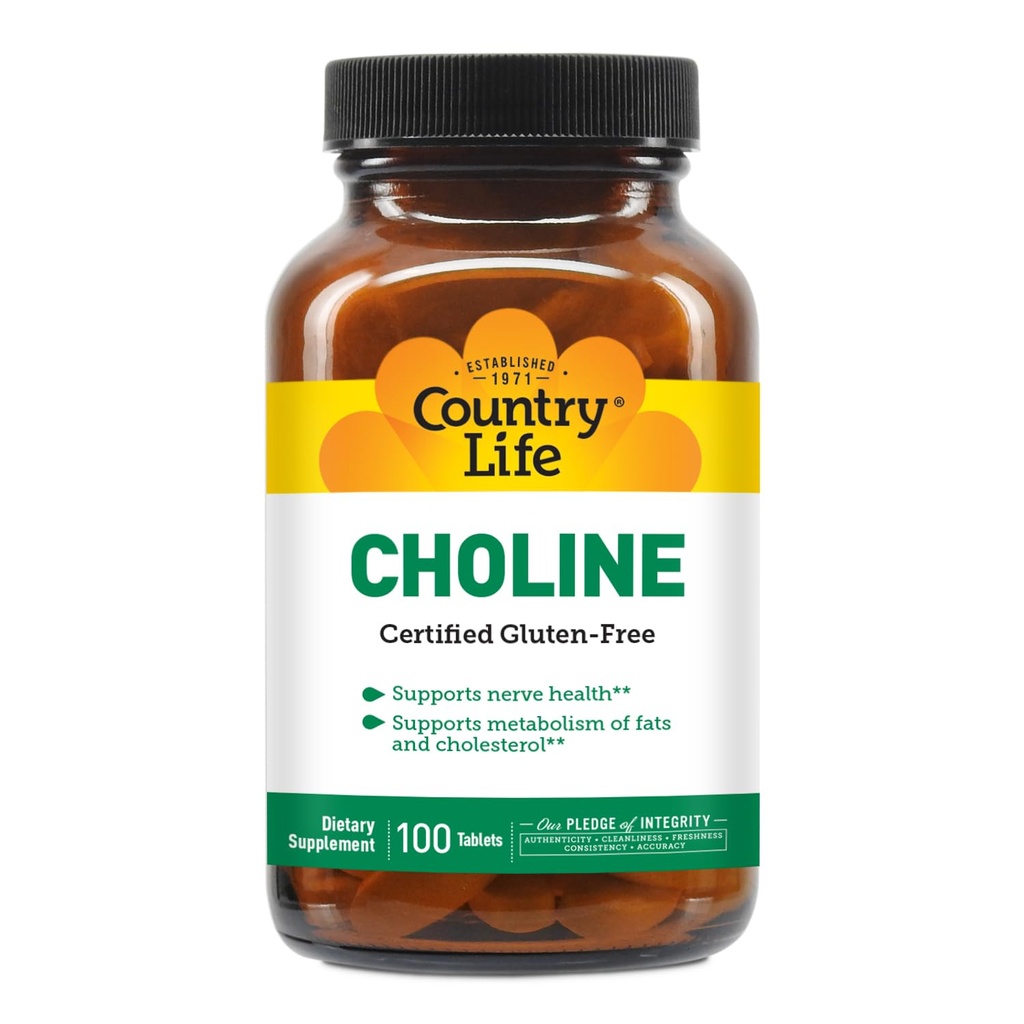 국가 생활 Choline 266mg의 증명된 글루텐 자유로운, 증명된 채식주의자, 증명된 Halal - 100 기타 제품