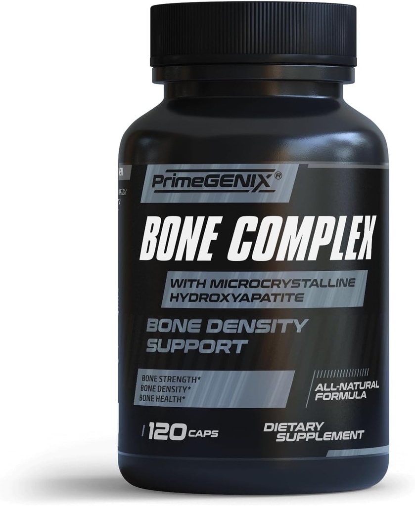 Bone Complex | Bone Loss 감소 | 40년대 남성용 디자인, 비타민 D3, C, K, 비타민 Bone 밀도를 유지하여 Active Lifestyle 유지