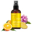 7개의 광물, 마그네슘 행복한 합동 살포 - 강력한 미국은 정유 (Turmeric, Ginger 및 오렌지)를 가진 마그네슘 기름 혼합을 - 무료 Ebook 포함 (4개 fl oz) 만들었습니다