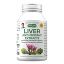 ANDREW LESSMAN Liver Anti-Oxidant Extracts 60 캡슐 - Liver의 Hard-Working Tissues를 지원하며 최적의 Liver 건강 및 기능을 향상시킵니다. 우유 이틀, 심황 및 Artichoke 추출물
