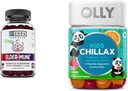 Zhou 영양 Elderberry Gummies 60 조사 & OLLY 아이 마그네슘 Gummies 50 조사 면역 & Calm 지원
