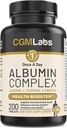 Day Albumin Complex - 달걀 흰 앨범, Whey Protein, Royal Jelly, Essential Amino Acids - 200Tablets