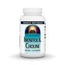 Source Naturals Inositol & Choline 800 mg 건강한 Nerve 기능 지원 - 100 정제
