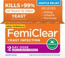 FemiClear Gentle Relief Formula 2 Day Infection treatment, 과민성 개인, All-Natural Ingredients Ointment + 외부 Itch Relief Ointment, Feminine Care Products
