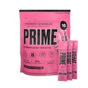 PRIME HYDRATION+ 스틱 Strawberry Watermelon | 히드라이즈 파우더 싱글 세브 스틱 | 고의 전해질 분말 | 저 설탕 | 카페인 무료 | Vegan | 16개 스틱