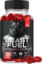 Nutravia Beast Fuel Gummies - BeastFuel Boost 보충 성능 공식 부스터 (60 Gummies)
