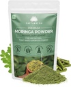 SAPTAMVEDA 프리미엄 모링가 리프 파우더 8.81 Oz/250 Gm | 드럼 스틱 리프 파우더 | 천연 멀티 비타민 | 안티 산화제, 면역 부스터에 풍부한 | 인도 농장의 헤어 & 스킨