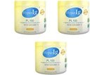 PL-100 계란 단백질 분말, Hyperimmune 계란 보충 교재, 140g - 면역 부스트, 소화 건강, 합동 배려, 에너지 & 근육 힘, 글루텐 자유로운 3 용기