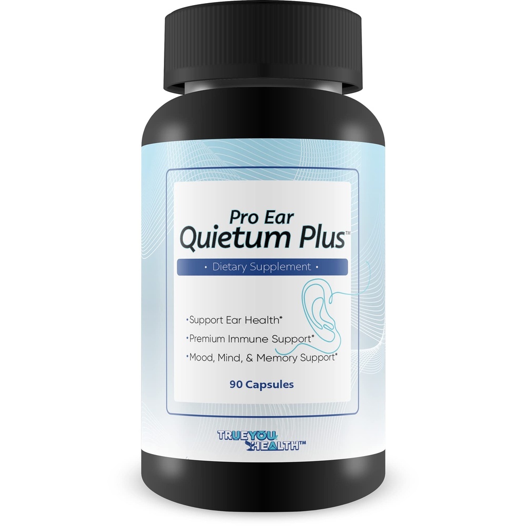 Pro Ear Quietum Plus - 건강 감사 시스템을 홍보하는 자연 귀 지원 보충 - 아이 안 귀 & 중간 귀 건강 - 지원 감소된 귀 반지 & 초인종 - 건강한 보청기를 촉진