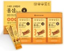 [Gangwoninsam] Korean Red Ginseng Extract Sweet Good Daily Stick 30 Count - 6 Year Korean Red Ginseng Extract, 한국어 음식, 개별 포장, 0.35 fl. oz (10ml), 3 X 10Count Box 포함