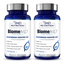 1MD 영양 BiomeMD Probiotics for Women - 62 억 CFUs, Prebiotics가있는 16 Strains | Vaginal & Urinary Health - 의사 공식화 된 | 30 캡슐 (2 팩)