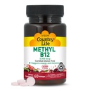 국가 생활 메틸 B12의 지원 에너지 & 체력, 5,000mcg, 60 Lozenges의 증명된 글루텐 자유로운, 증명된 비 GMO Verified